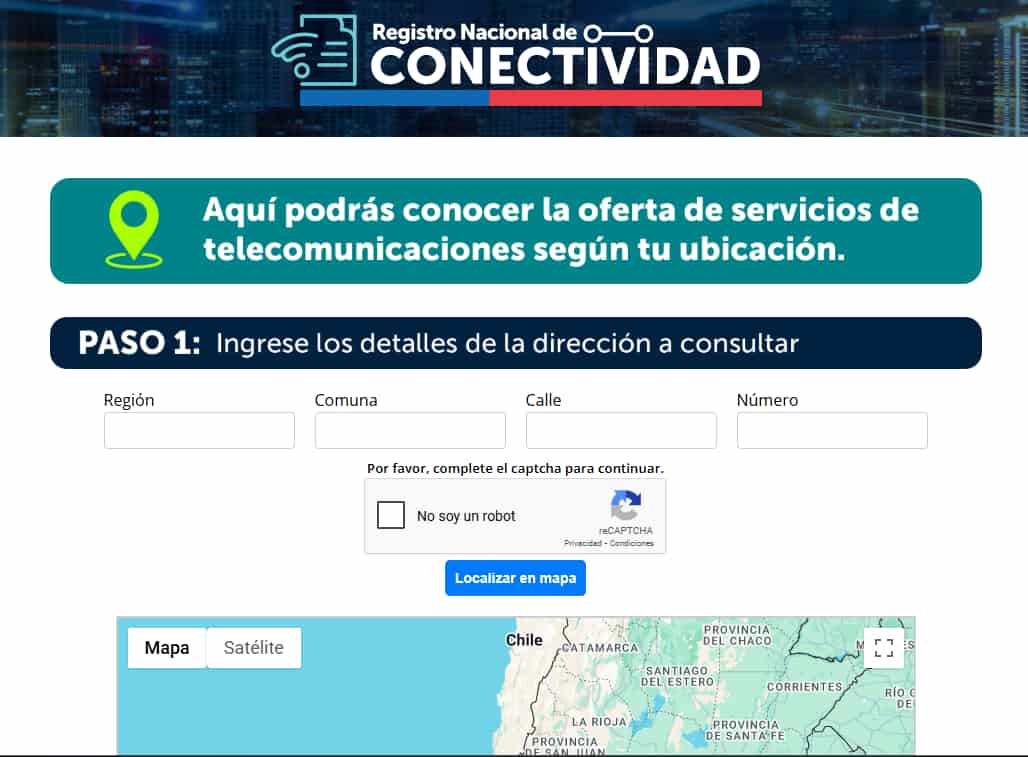Registro Nacional de Conectividad: una nueva herramienta para conocer la cobertura de Internet en tu hogar