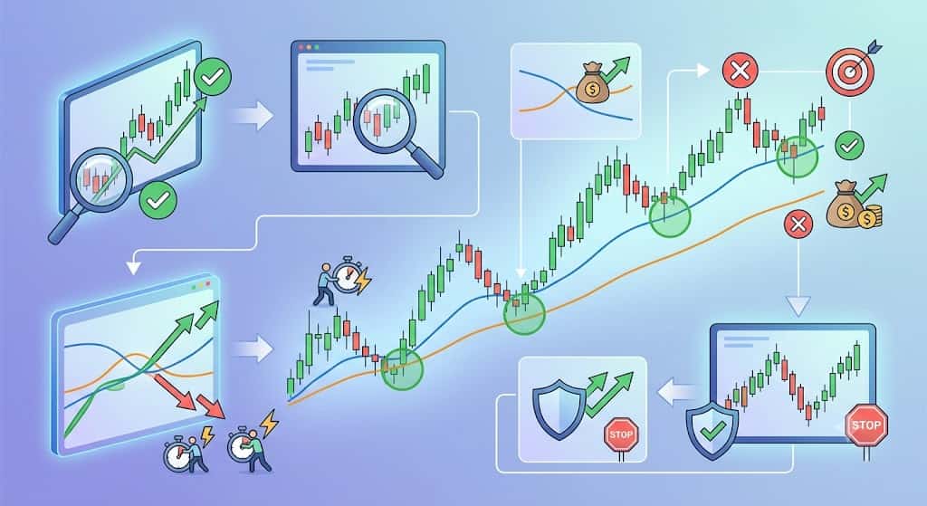 Cómo combinar el indicador EMA con estrategias de scalping para mejorar la lectura del mercado